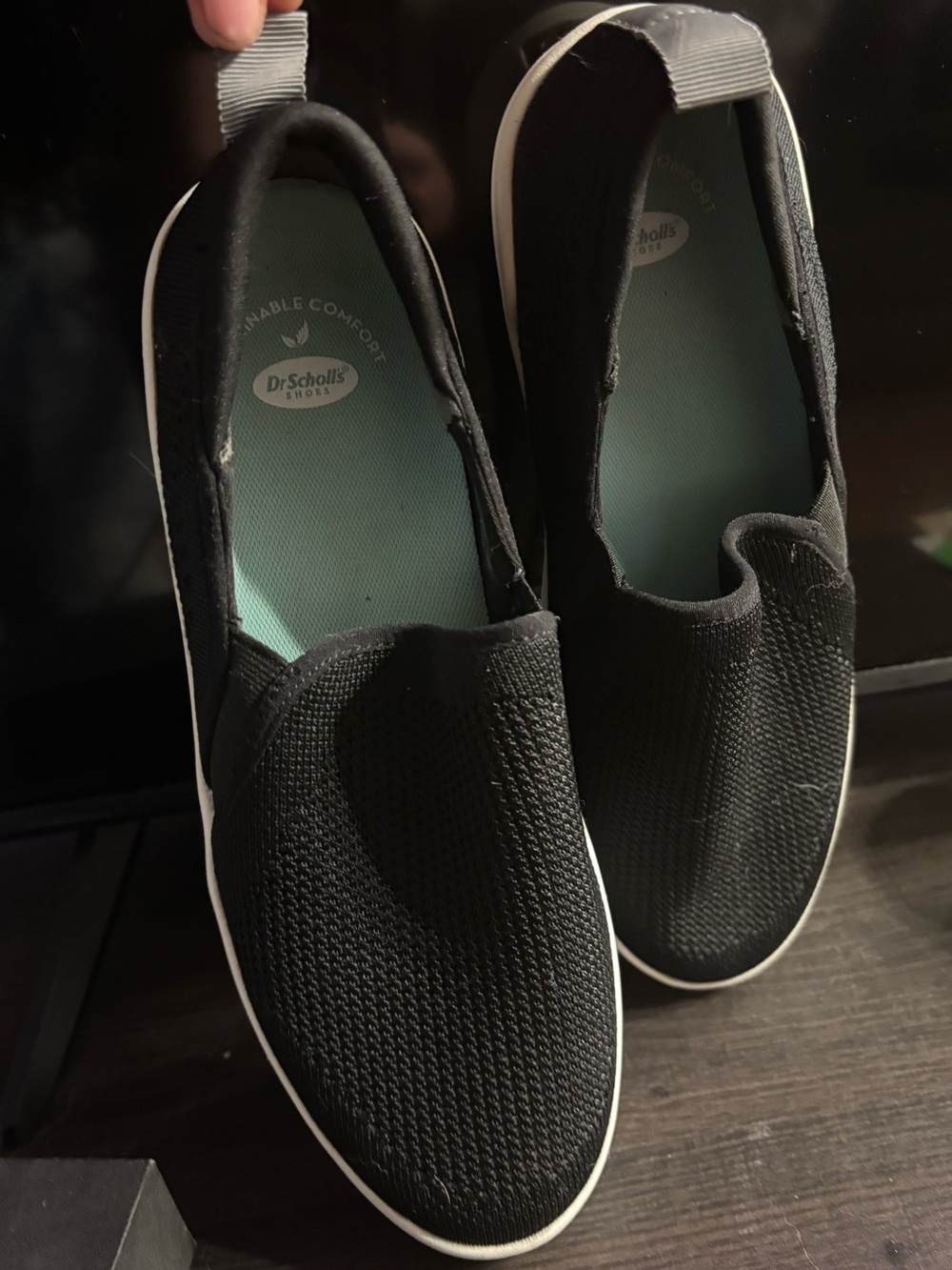 Men’s Dr. Scholl's Black Slip-On Sneakers